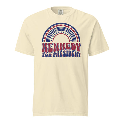 Kennedy for President 60s Unisex Heavyweight Tee - Team Kennedy Official Merchandise