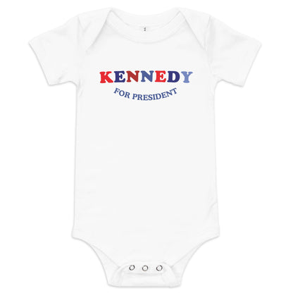 Kennedy for President Baby Onesie - TEAM KENNEDY. All rights reserved