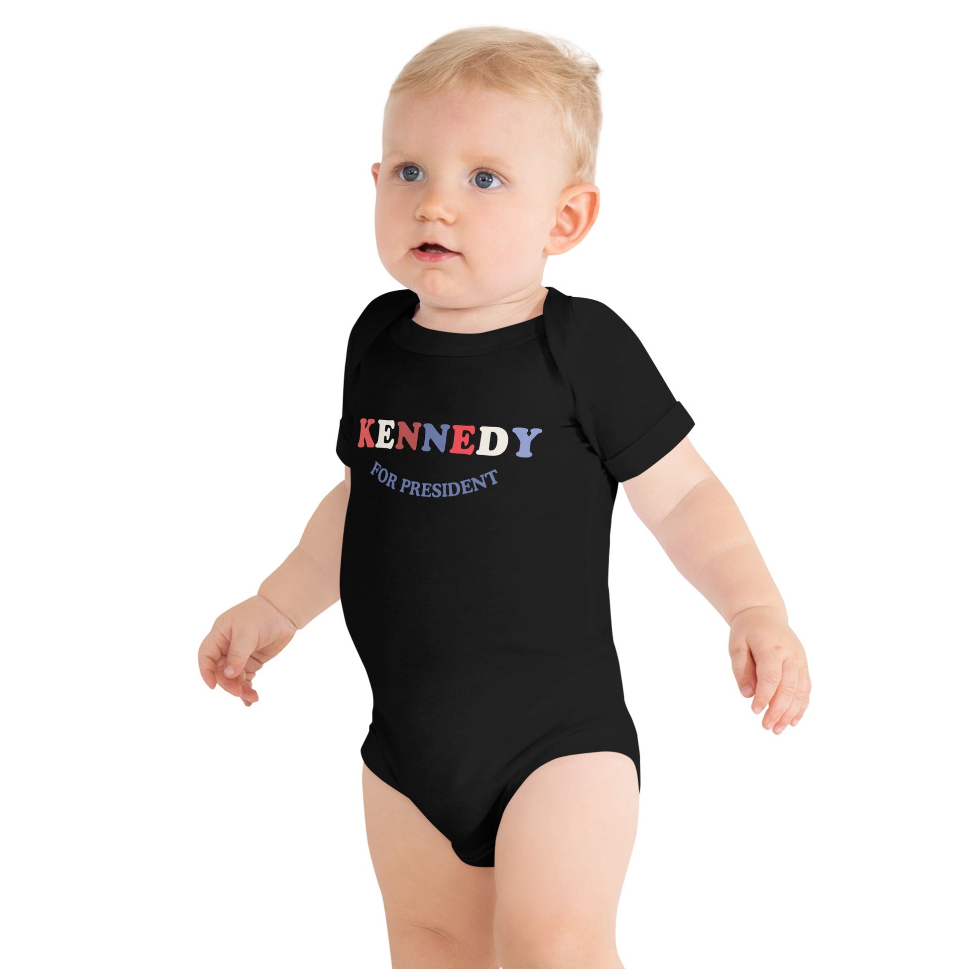 Kennedy for President Baby Onesie - TEAM KENNEDY. All rights reserved