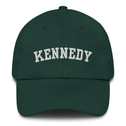 Kennedy For President Collegiate Embroidered Dad Hat - Team Kennedy Official Merchandise