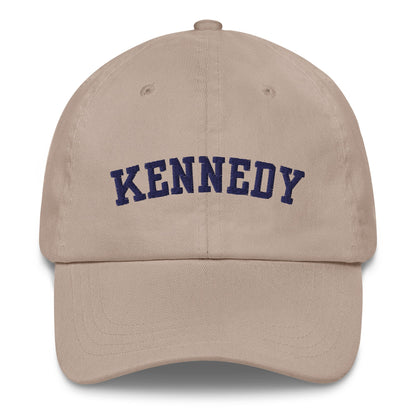 Kennedy For President Collegiate Embroidered Dad Hat - Team Kennedy Official Merchandise