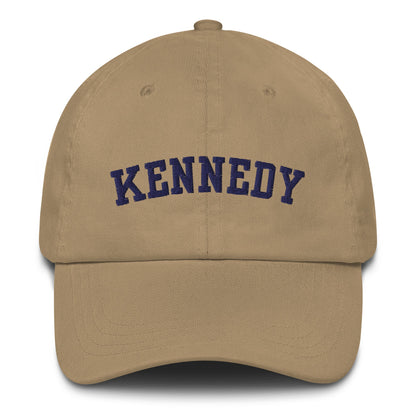 Kennedy For President Collegiate Embroidered Dad Hat - Team Kennedy Official Merchandise