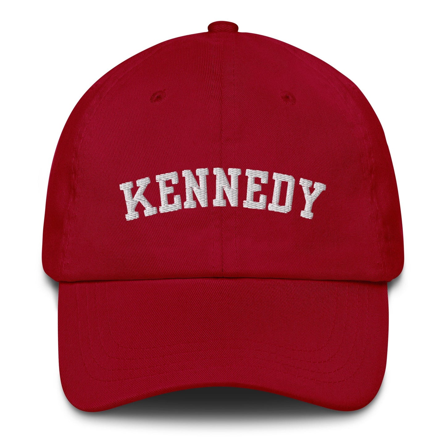 Kennedy For President Collegiate Embroidered Dad Hat - Team Kennedy Official Merchandise