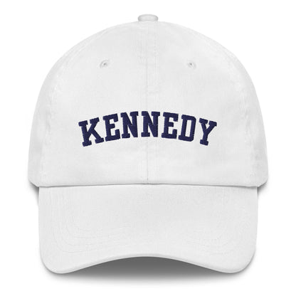 Kennedy For President Collegiate Embroidered Dad Hat - Team Kennedy Official Merchandise