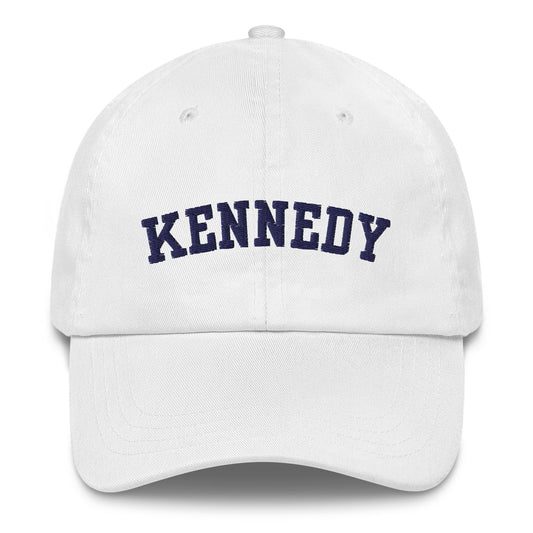 Kennedy For President Collegiate Embroidered Dad Hat - Team Kennedy Official Merchandise