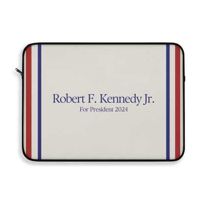 Kennedy for President Cream Laptop Sleeve - TEAM KENNEDY. All rights reserved