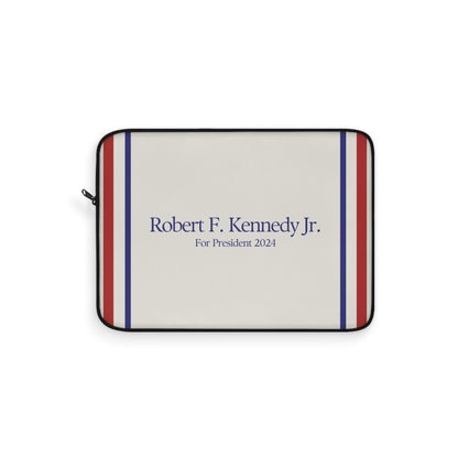 Kennedy for President Cream Laptop Sleeve - TEAM KENNEDY. All rights reserved