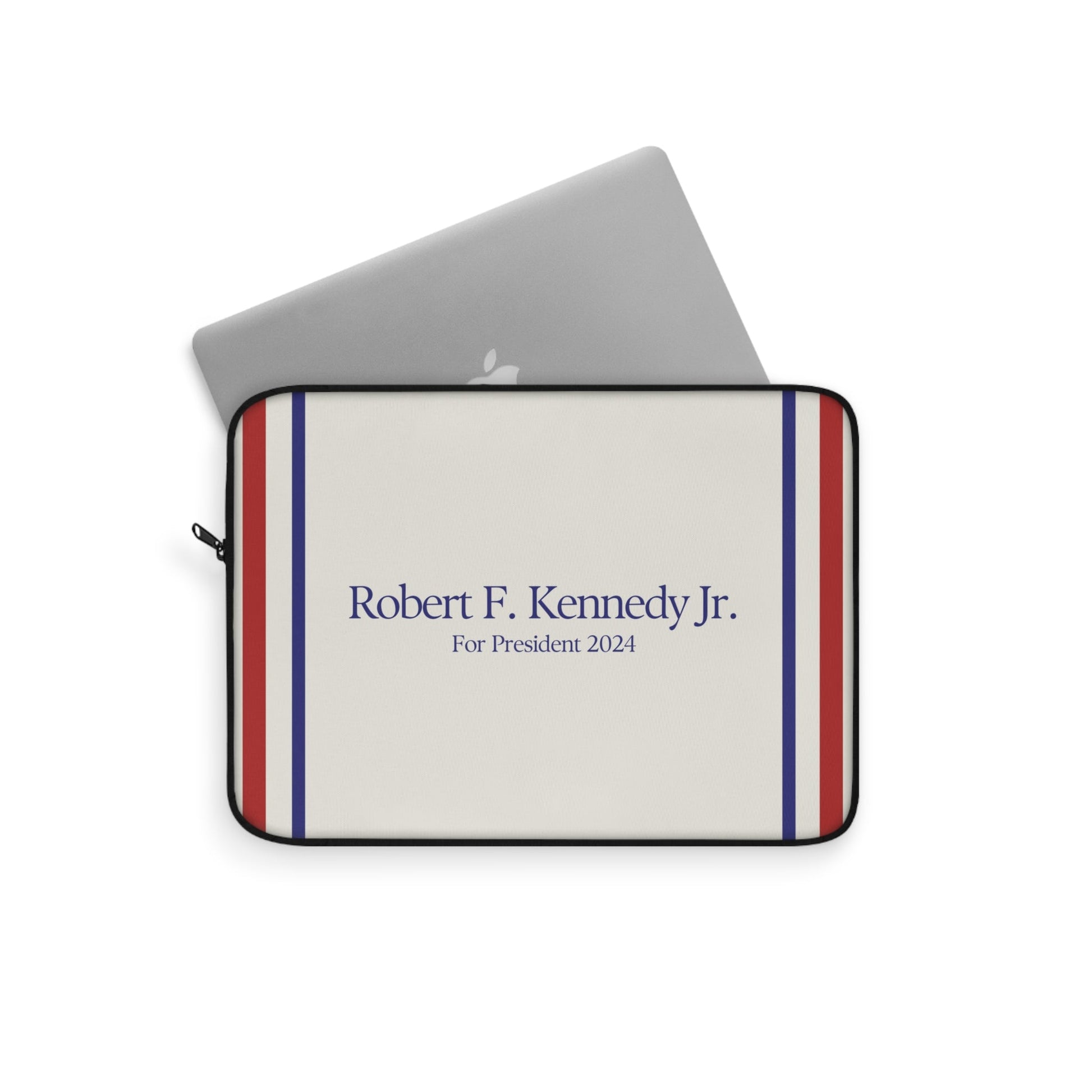 Kennedy for President Cream Laptop Sleeve - TEAM KENNEDY. All rights reserved