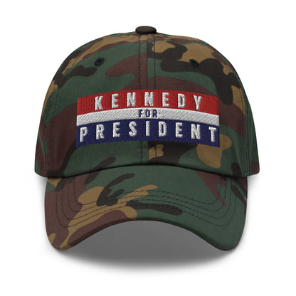 Kennedy for President Dad Hat - TEAM KENNEDY. All rights reserved