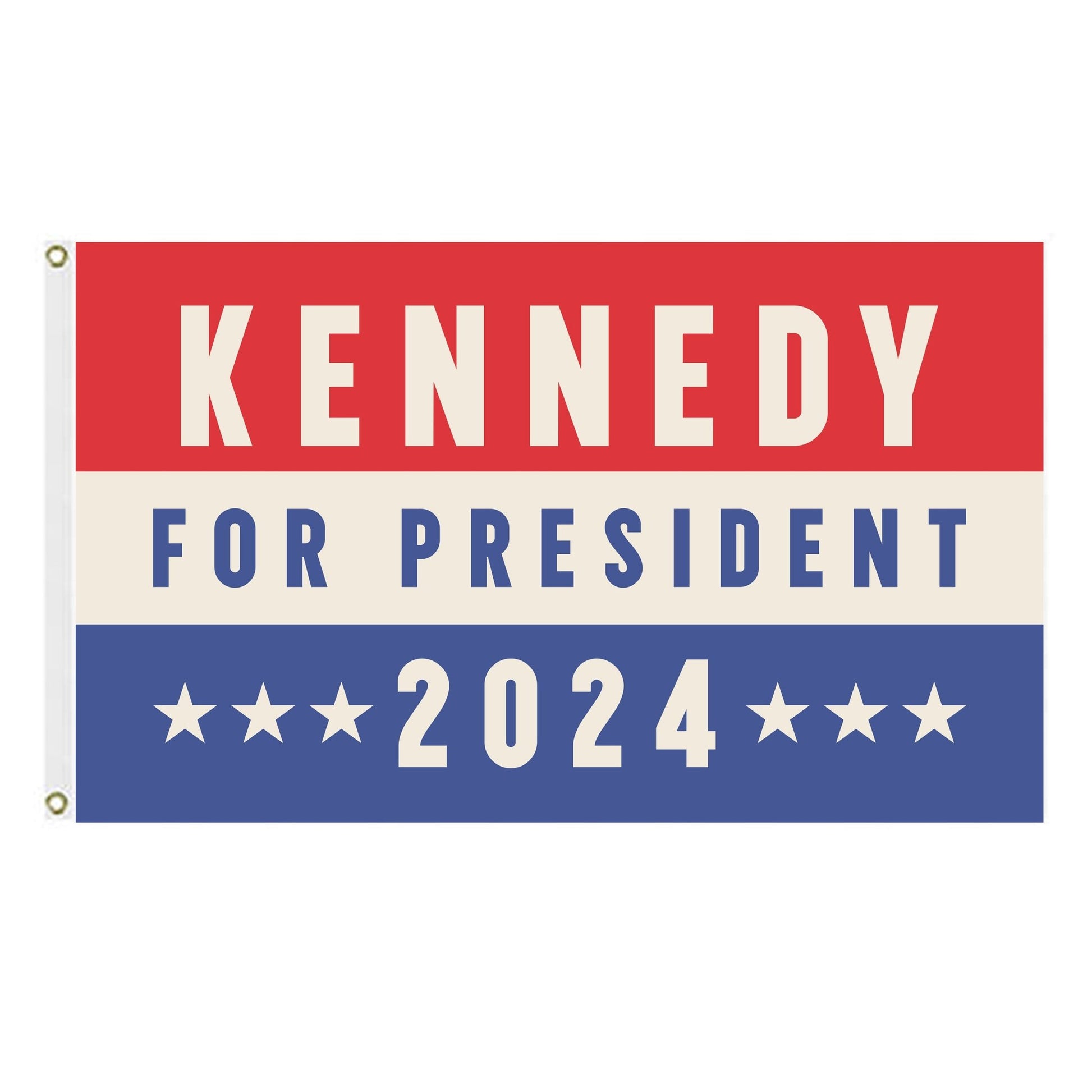 Kennedy for President Double - Sided Flag - 3'x5' - Team Kennedy Official Merchandise