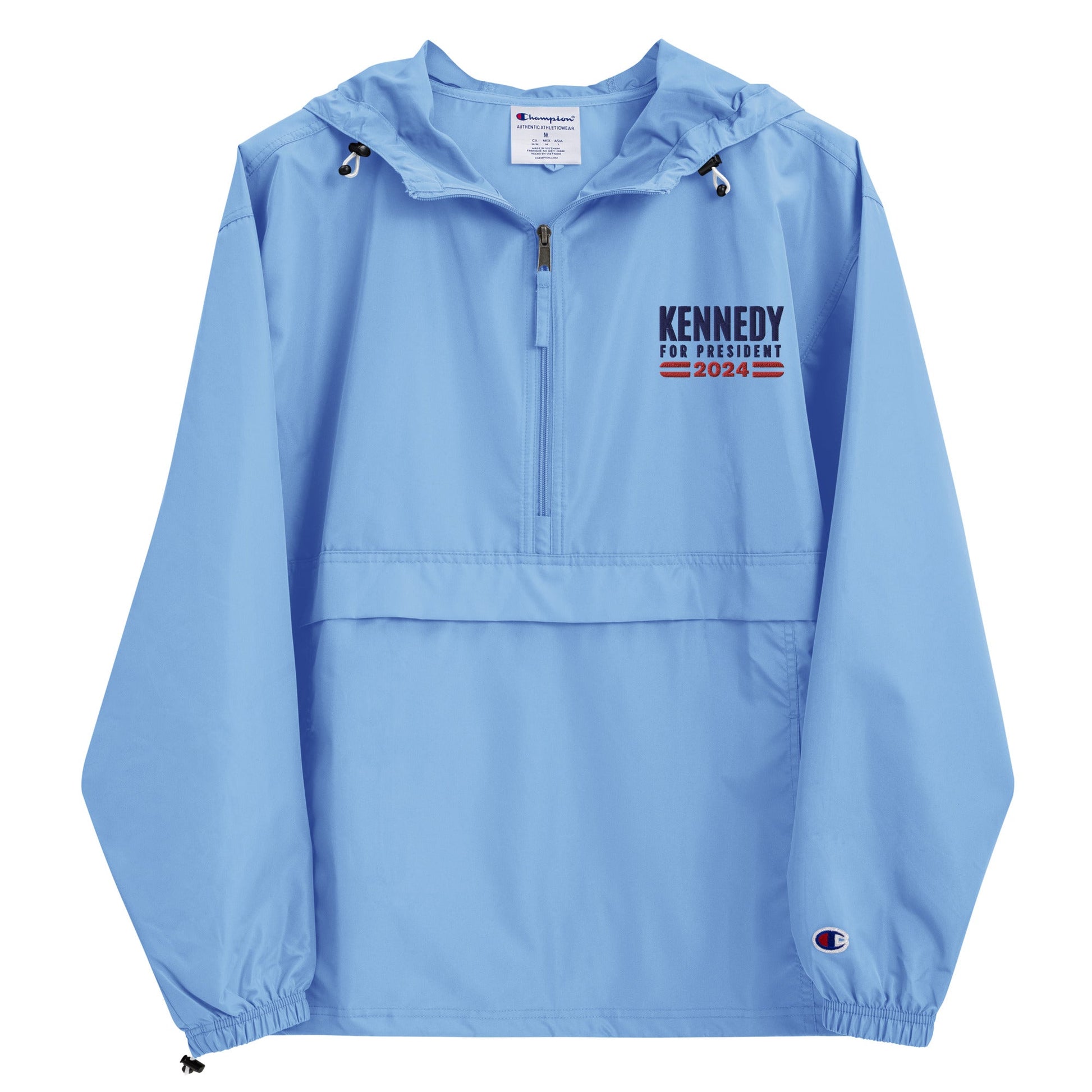 Kennedy for President Embroidered Champion Packable Jacket - Team Kennedy Official Merchandise