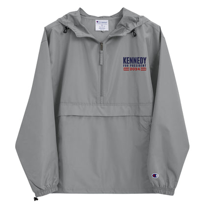 Kennedy for President Embroidered Champion Packable Jacket - Team Kennedy Official Merchandise