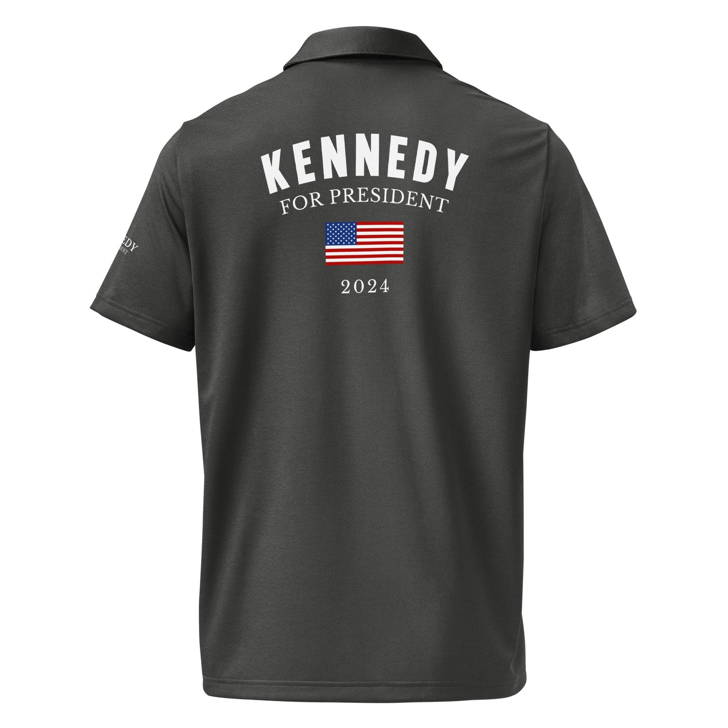 Kennedy for President Flag Adidas Space - Dyed Polo - Team Kennedy Official Merchandise