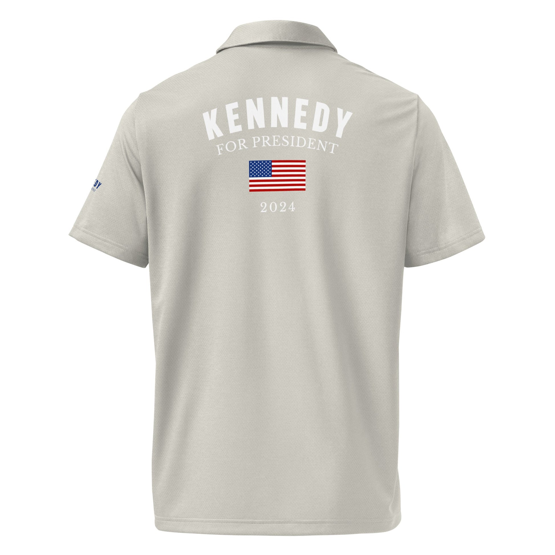 Kennedy for President Flag Adidas Space - Dyed Polo - Team Kennedy Official Merchandise