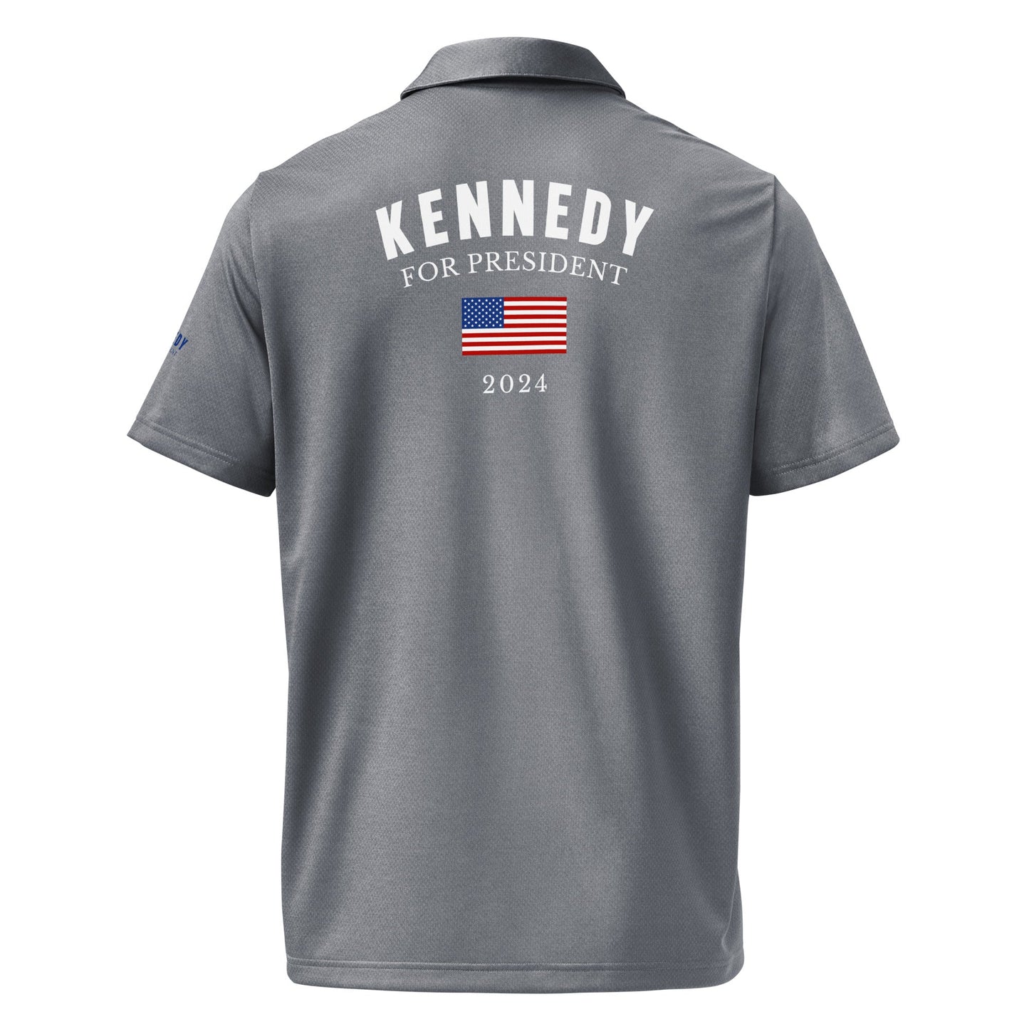 Kennedy for President Flag Adidas Space - Dyed Polo - Team Kennedy Official Merchandise