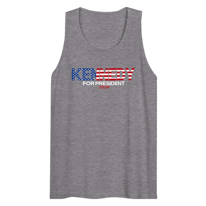 Kennedy for President Flag Men’s Tank Top - TEAM KENNEDY. All rights reserved