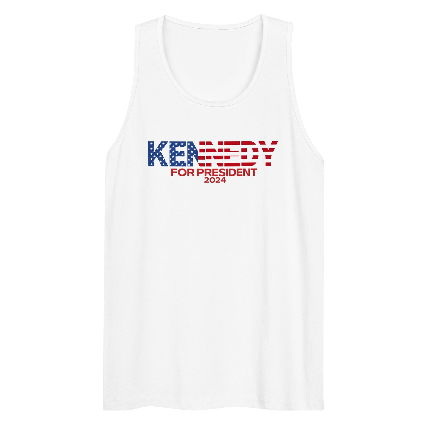 Kennedy for President Flag Men’s Tank Top - TEAM KENNEDY. All rights reserved