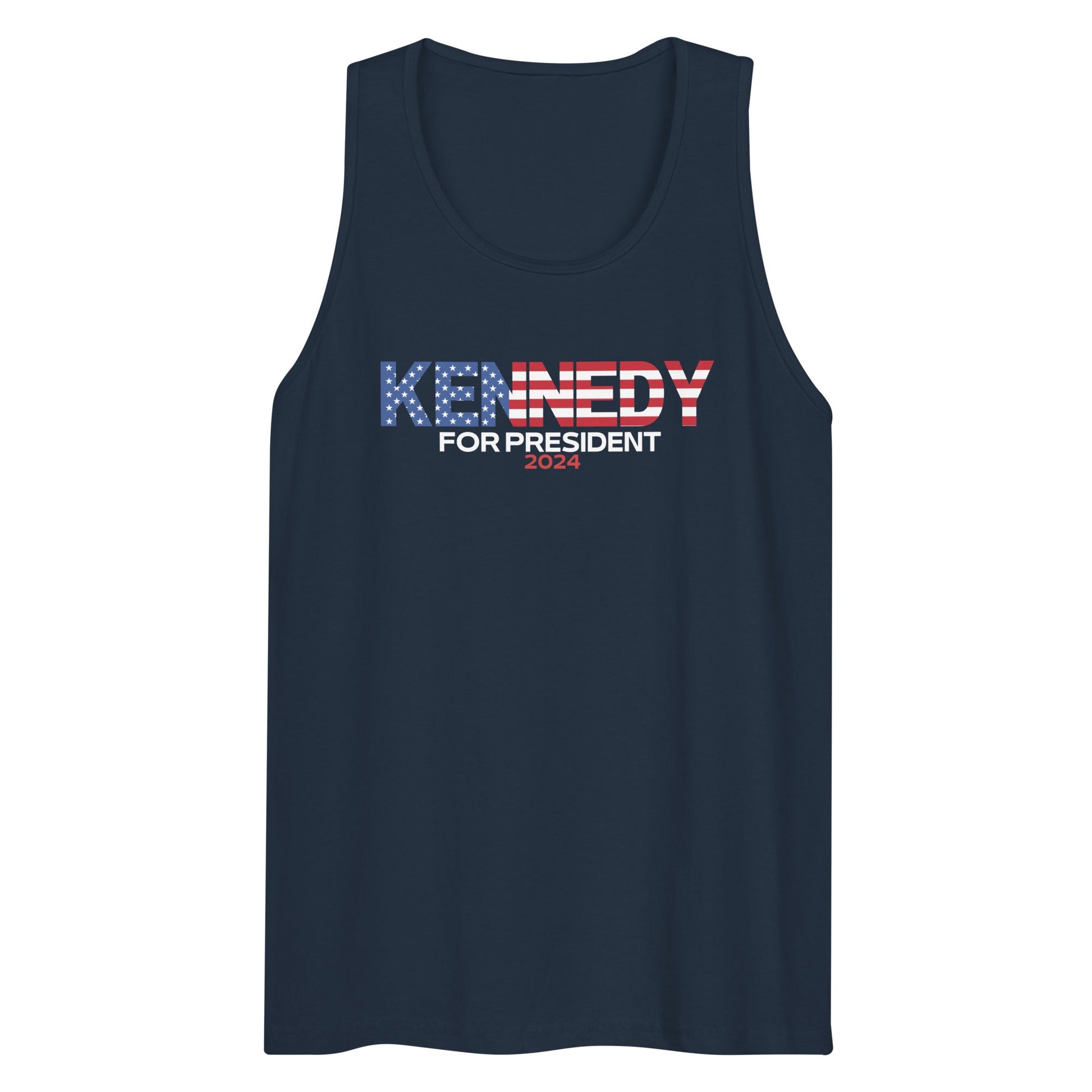 Kennedy for President Flag Men’s Tank Top - TEAM KENNEDY. All rights reserved