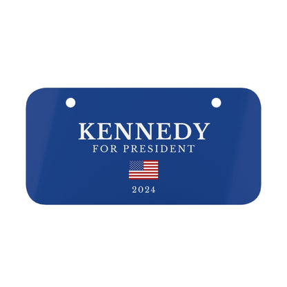 Kennedy for President Flag Mini License Plate - Team Kennedy Official Merchandise