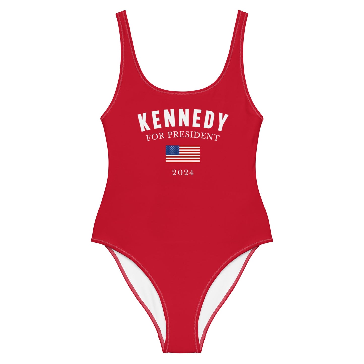 Kennedy for President Flag One - Piece Swimsuit - Team Kennedy Official Merchandise