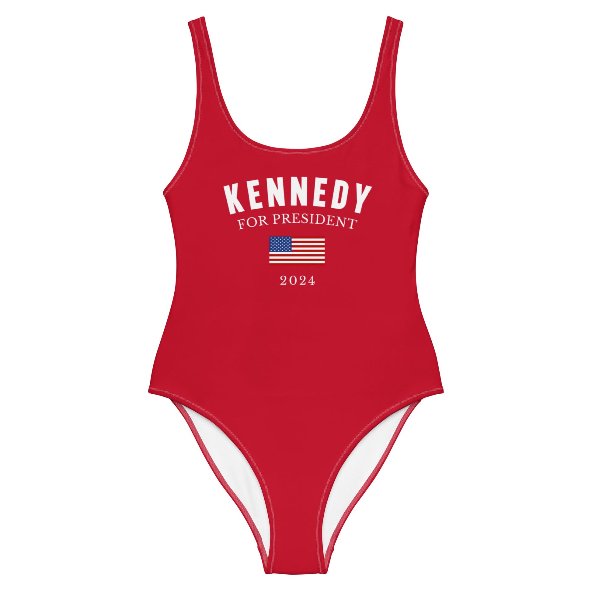 Kennedy for President Flag One - Piece Swimsuit - Team Kennedy Official Merchandise