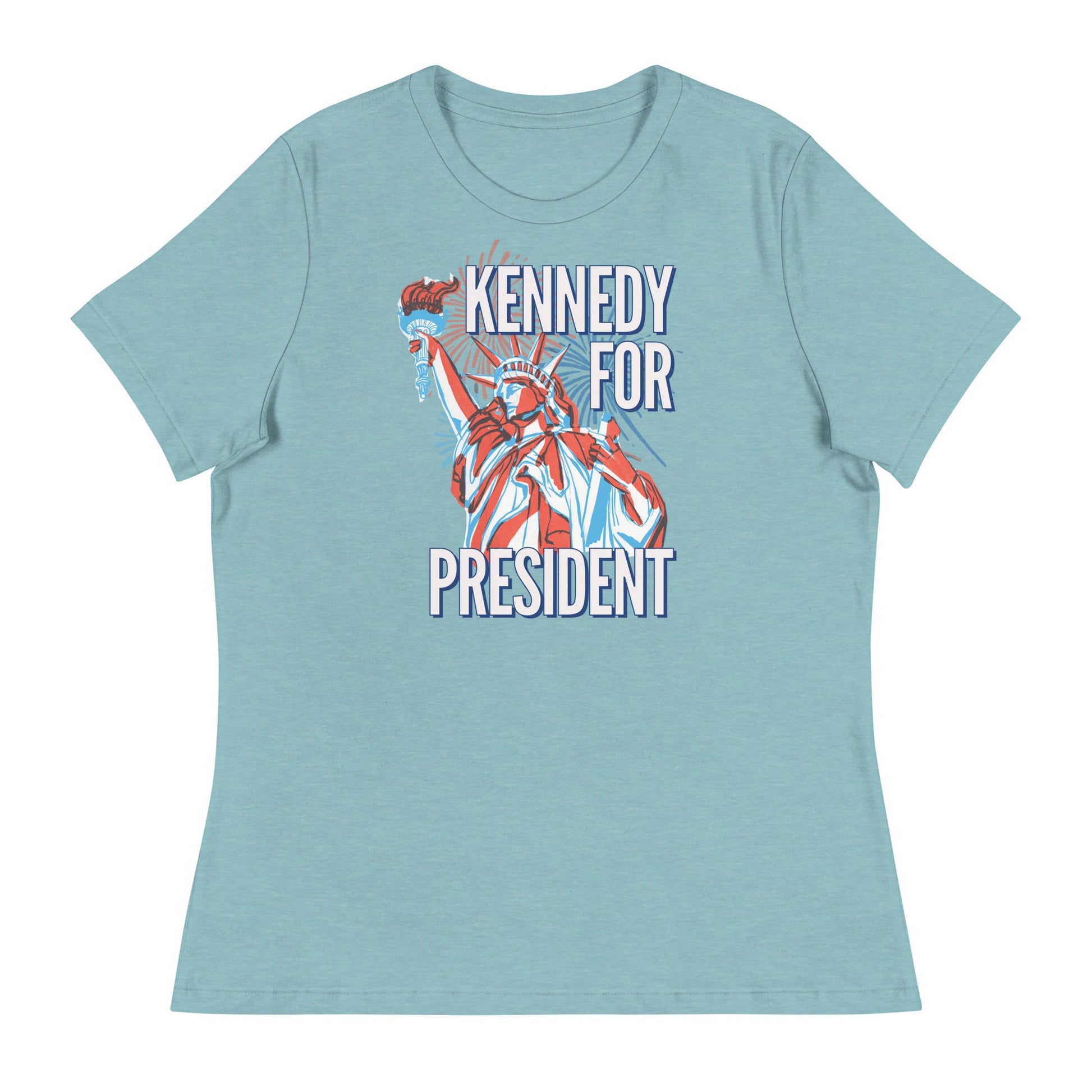 Kennedy for President Liberty Women's Relaxed Tee - TEAM KENNEDY. All rights reserved