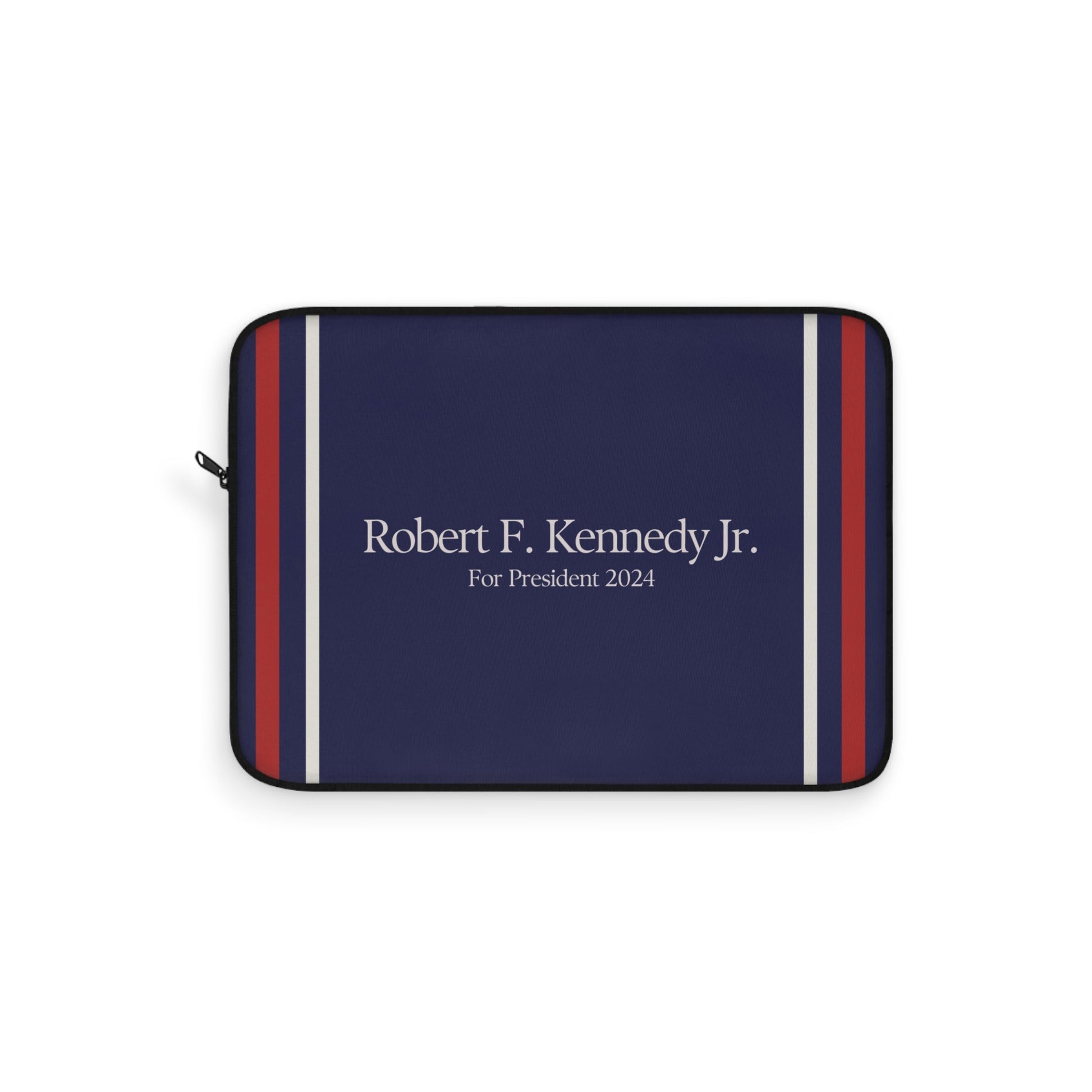 Kennedy for President Navy Laptop Sleeve - TEAM KENNEDY. All rights reserved