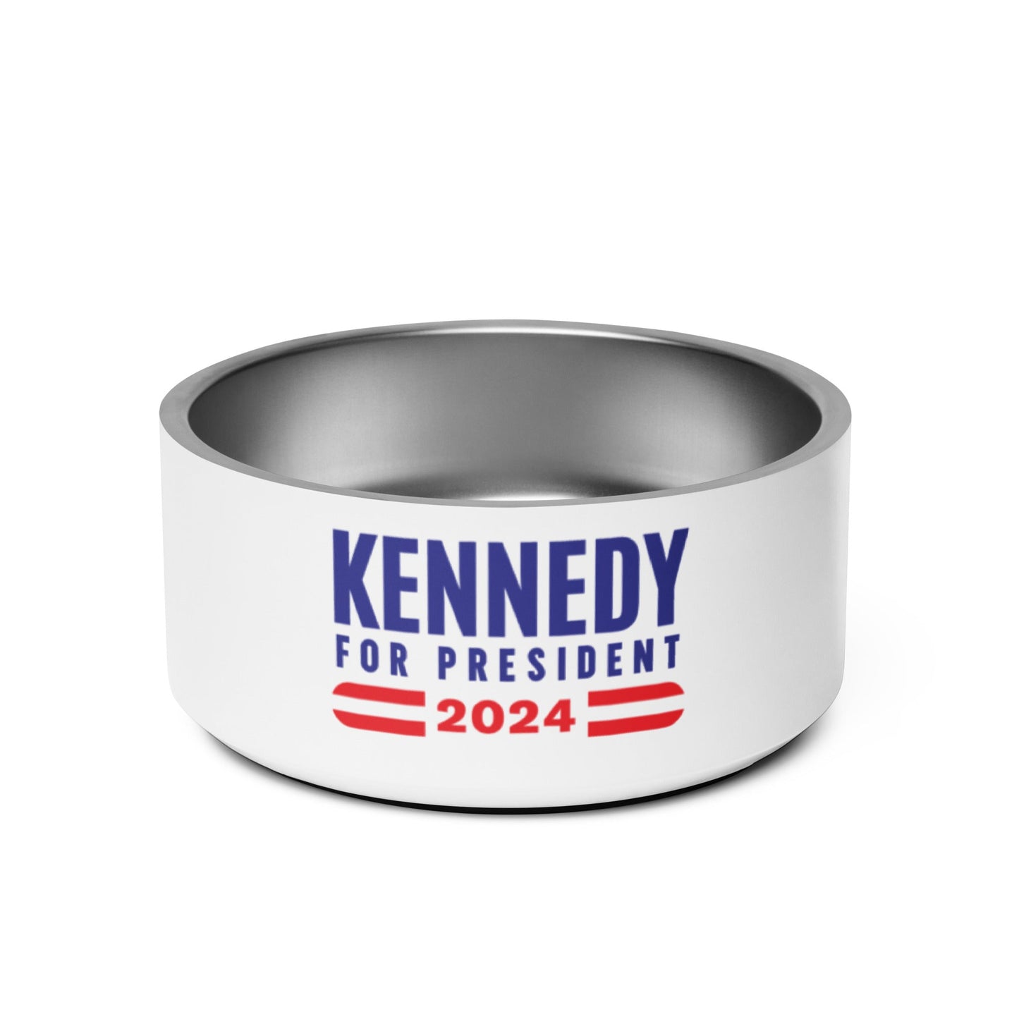 Kennedy for President Stainless Steel Pet Bowl - TEAM KENNEDY. All rights reserved