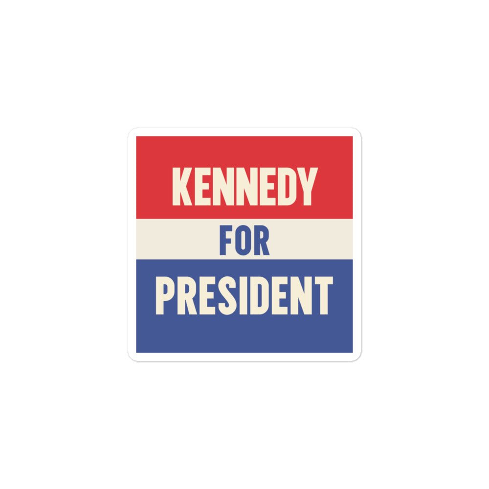 Kennedy for President Sticker - Team Kennedy Official Merchandise