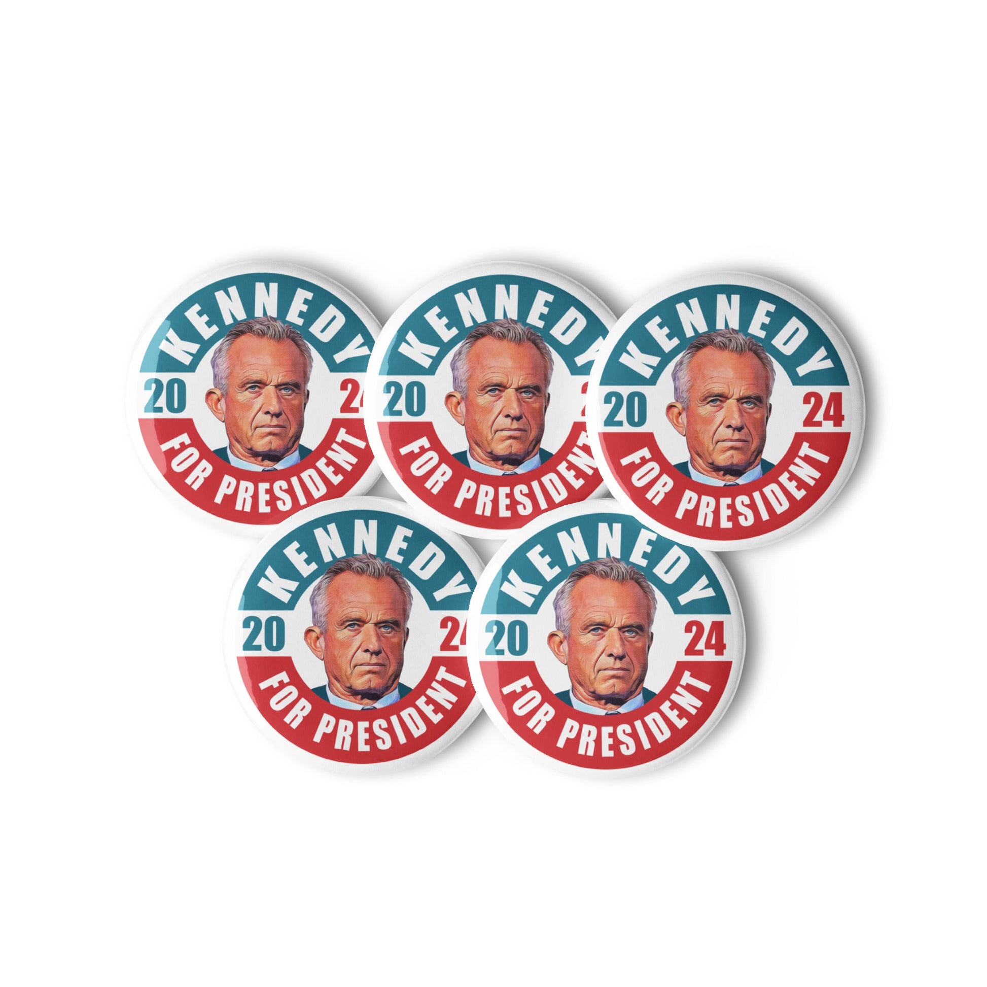 Kennedy for President Truth - a - Ganda Series (5 Buttons) - Team Kennedy Official Merchandise