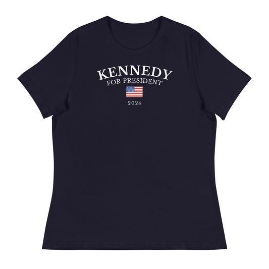 Kennedy for President USA Women's Relaxed Tee - TEAM KENNEDY. All rights reserved