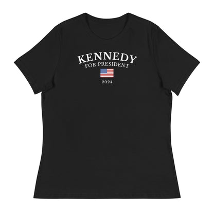 Kennedy for President USA Women's Relaxed Tee - TEAM KENNEDY. All rights reserved