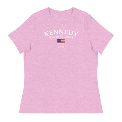 Kennedy for President USA Women's Relaxed Tee - Team Kennedy Official Merchandise