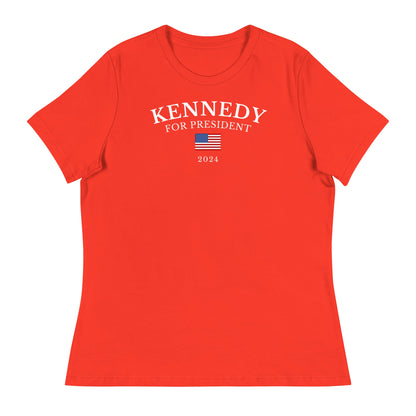 Kennedy for President USA Women's Relaxed Tee - TEAM KENNEDY. All rights reserved