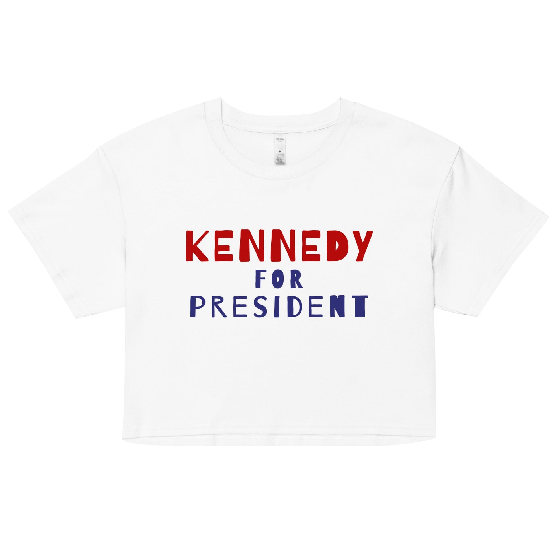 Kennedy for President Women’s Crop Top - TEAM KENNEDY. All rights reserved