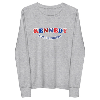 Kennedy for President Youth Long Sleeve Tee - TEAM KENNEDY. All rights reserved