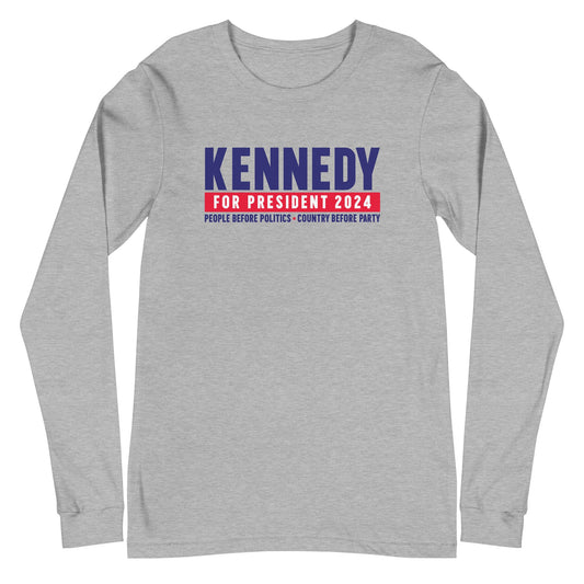 Kennedy for the People Unisex Long Sleeve Tee - TEAM KENNEDY. All rights reserved