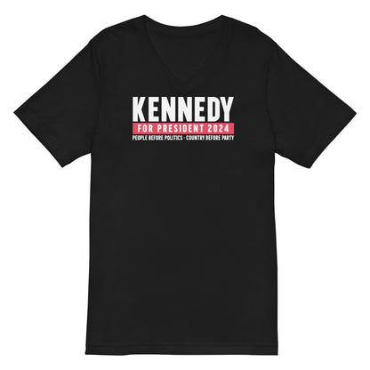 Kennedy for the People Unisex V - Neck Tee - TEAM KENNEDY. All rights reserved