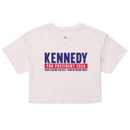 Kennedy for the People Women’s Crop Top - TEAM KENNEDY. All rights reserved