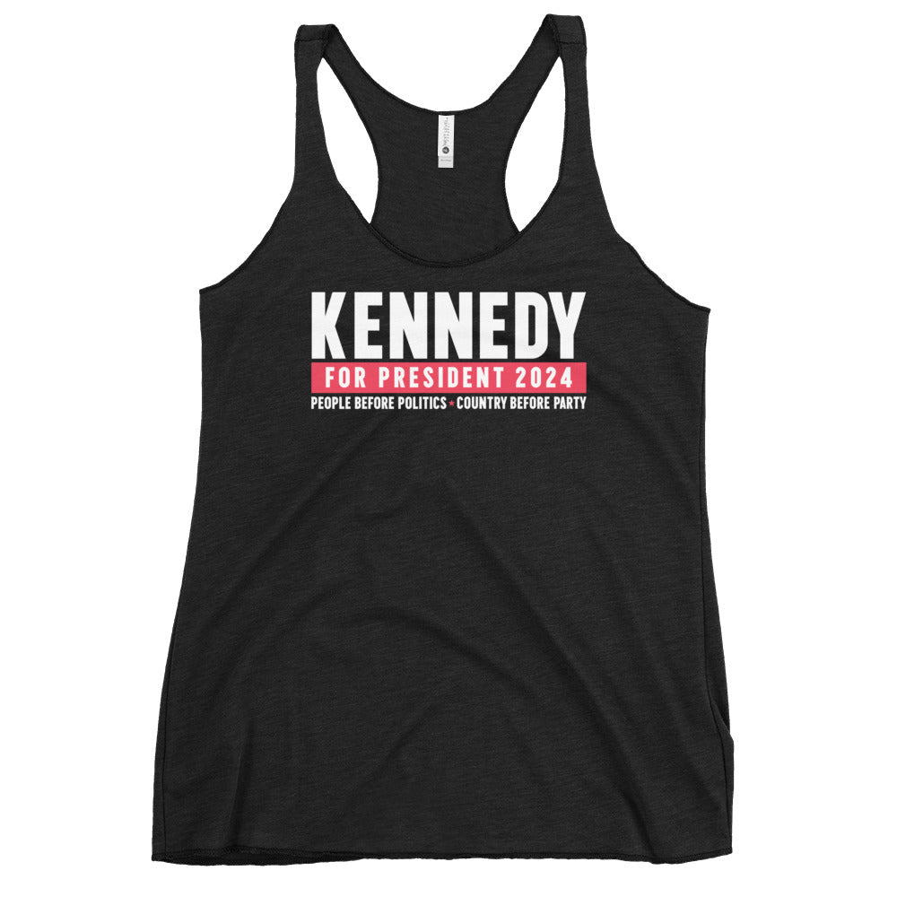 Kennedy for the People Women's Racerback Tank - TEAM KENNEDY. All rights reserved