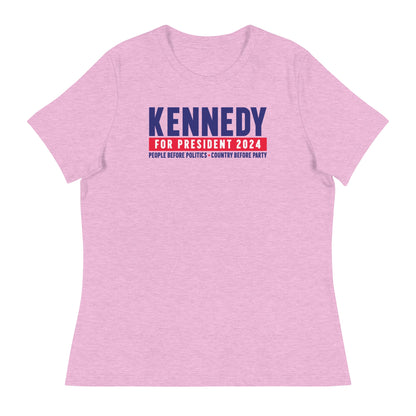 Kennedy for the People Women's Relaxed Tee - TEAM KENNEDY. All rights reserved