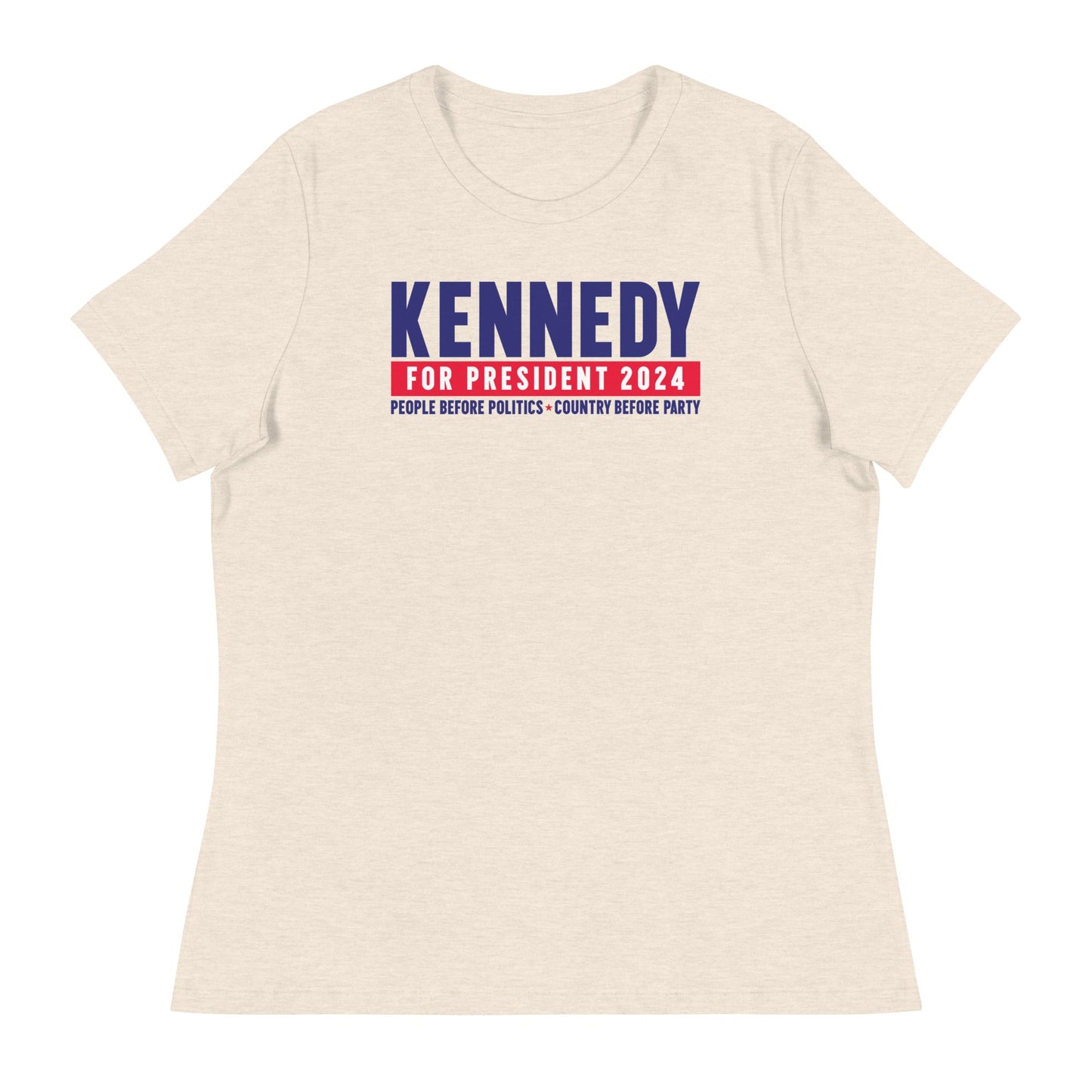 Kennedy for the People Women's Relaxed Tee - TEAM KENNEDY. All rights reserved