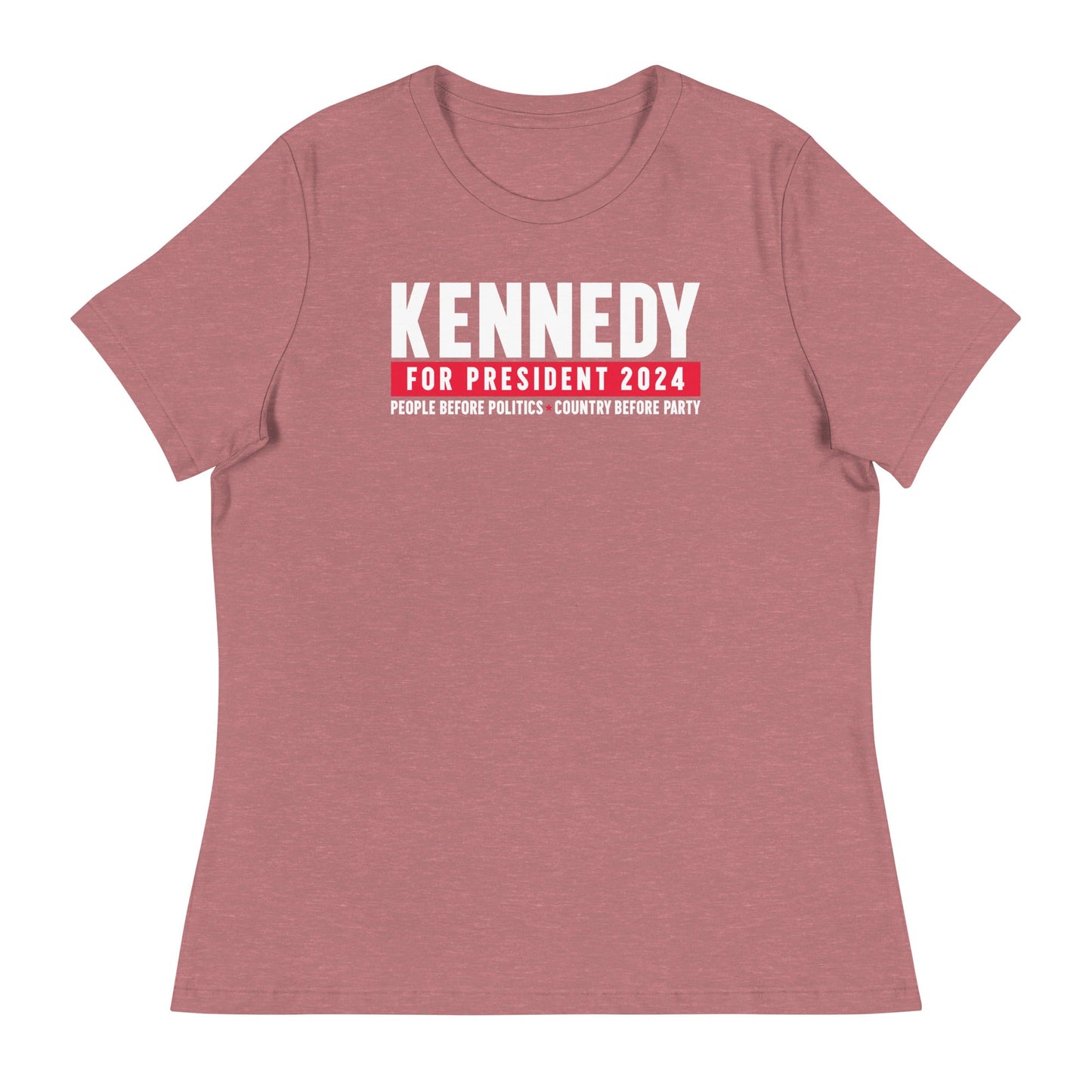 Kennedy for the People Women's Relaxed Tee - TEAM KENNEDY. All rights reserved