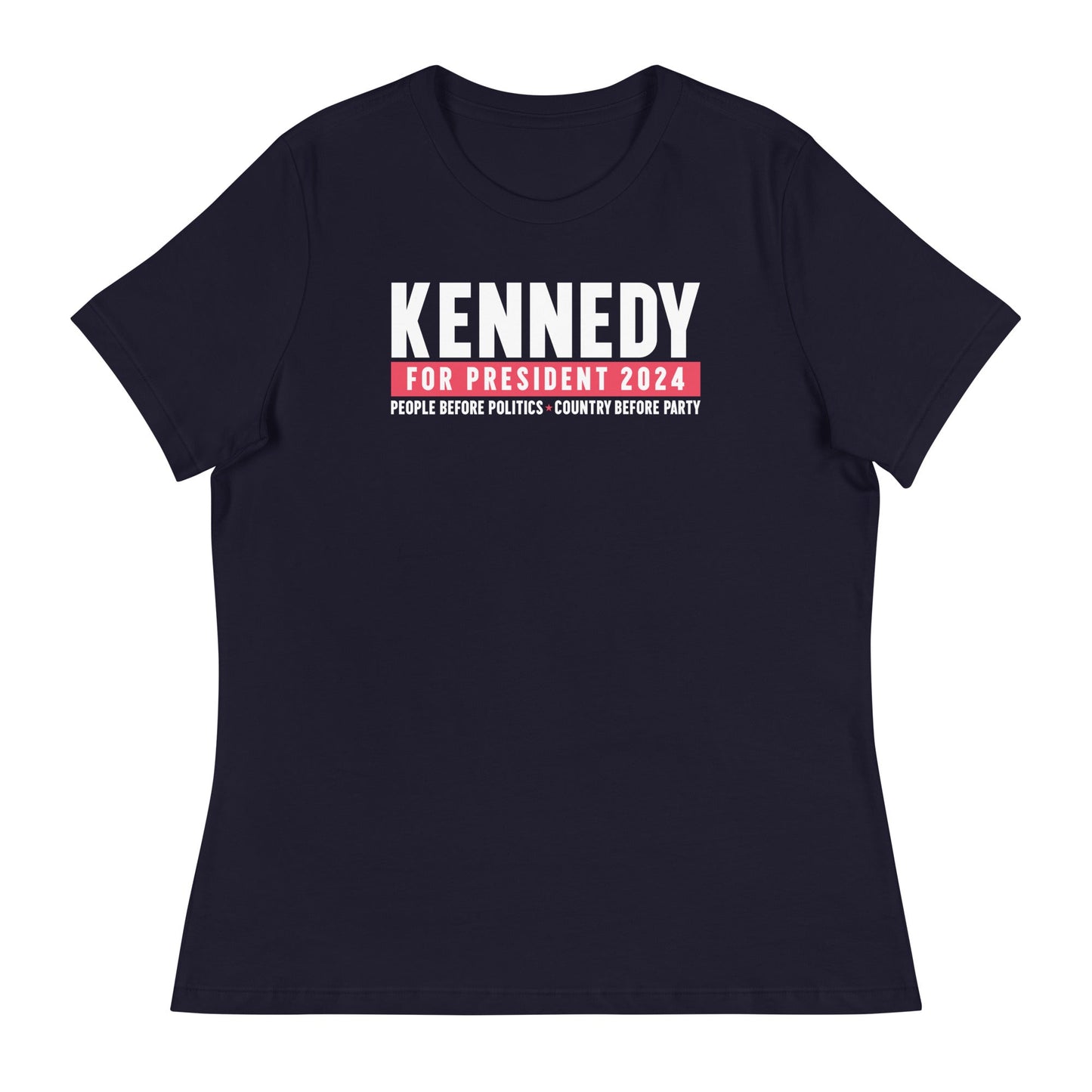 Kennedy for the People Women's Relaxed Tee - TEAM KENNEDY. All rights reserved