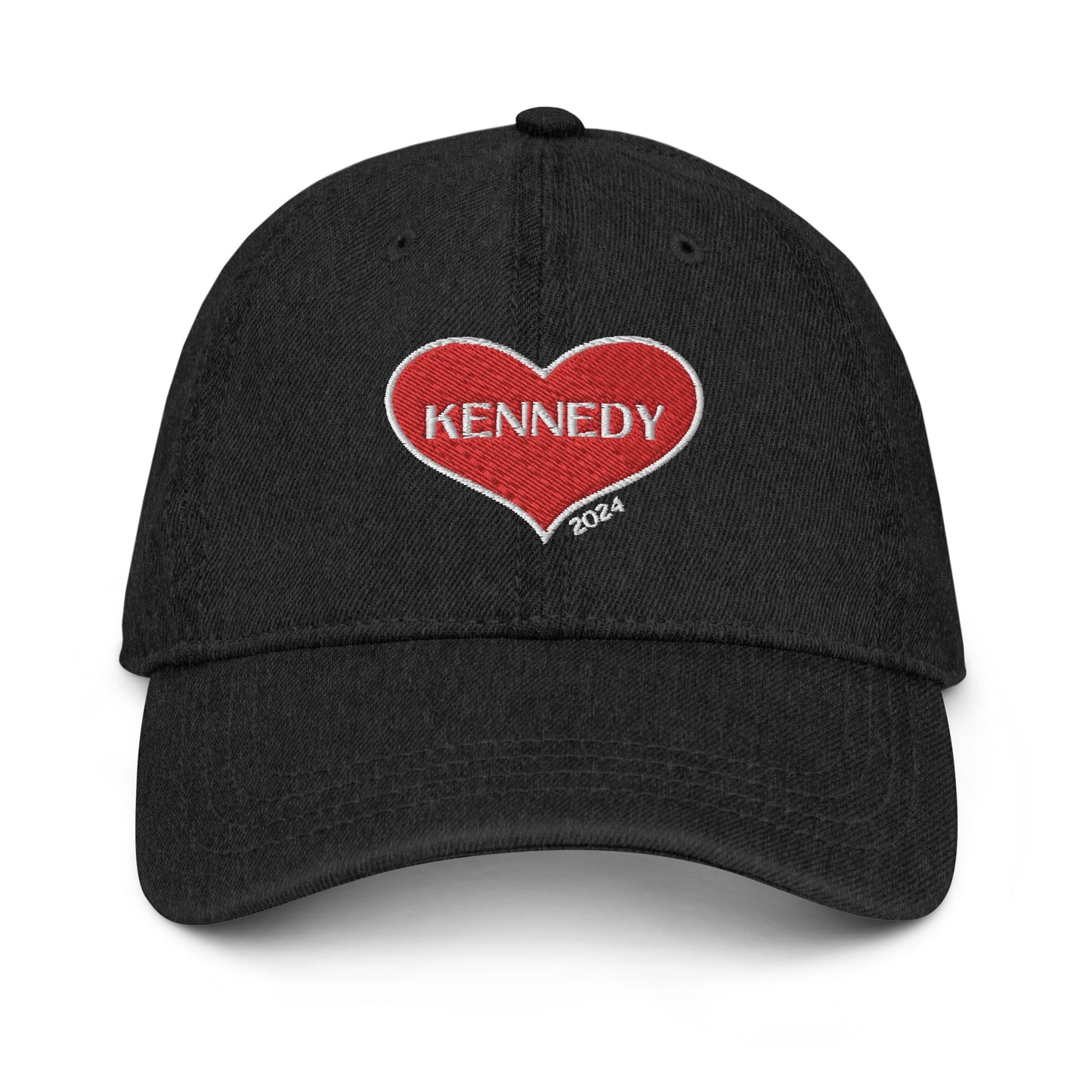 Kennedy Heart 2024 Denim Hat - Team Kennedy Official Merchandise