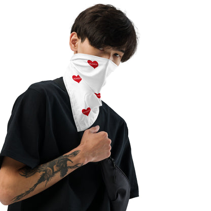 Kennedy Heart Bandana - TEAM KENNEDY. All rights reserved