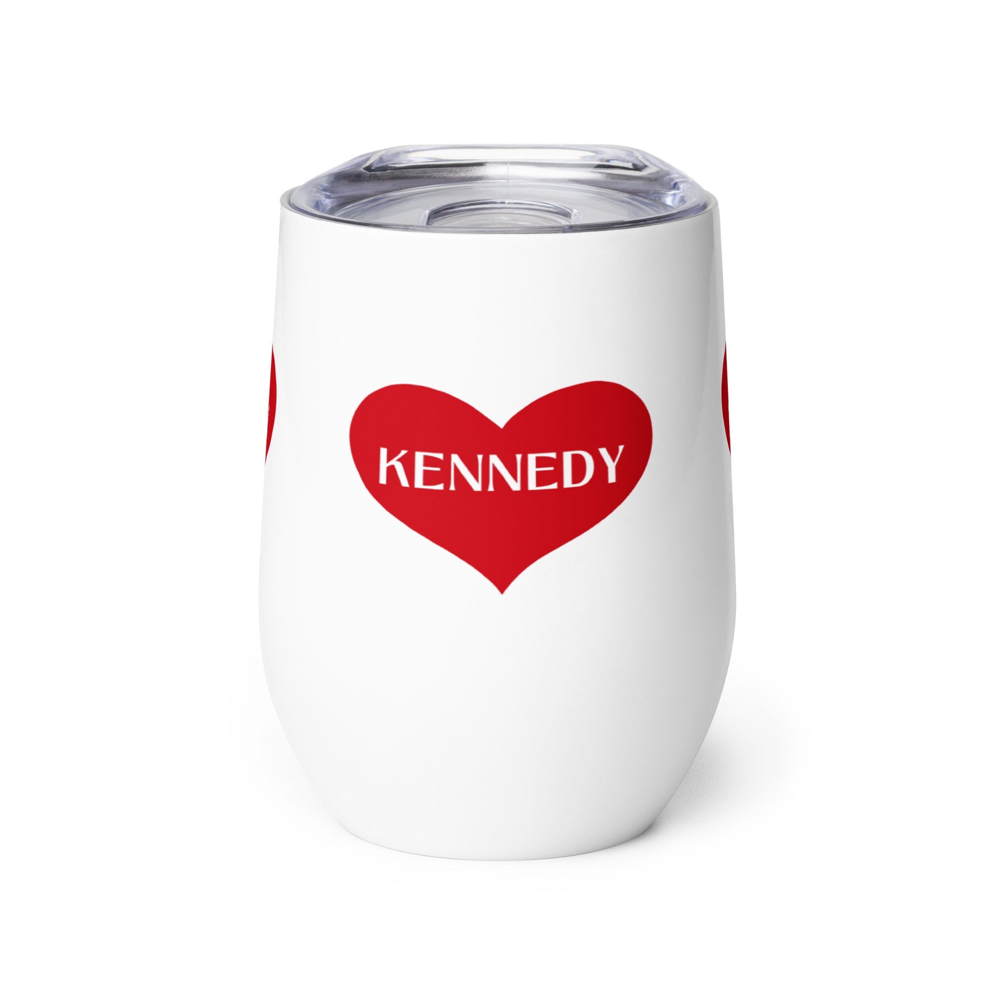 Kennedy Heart Chill Wine Tumbler - Team Kennedy Official Merchandise