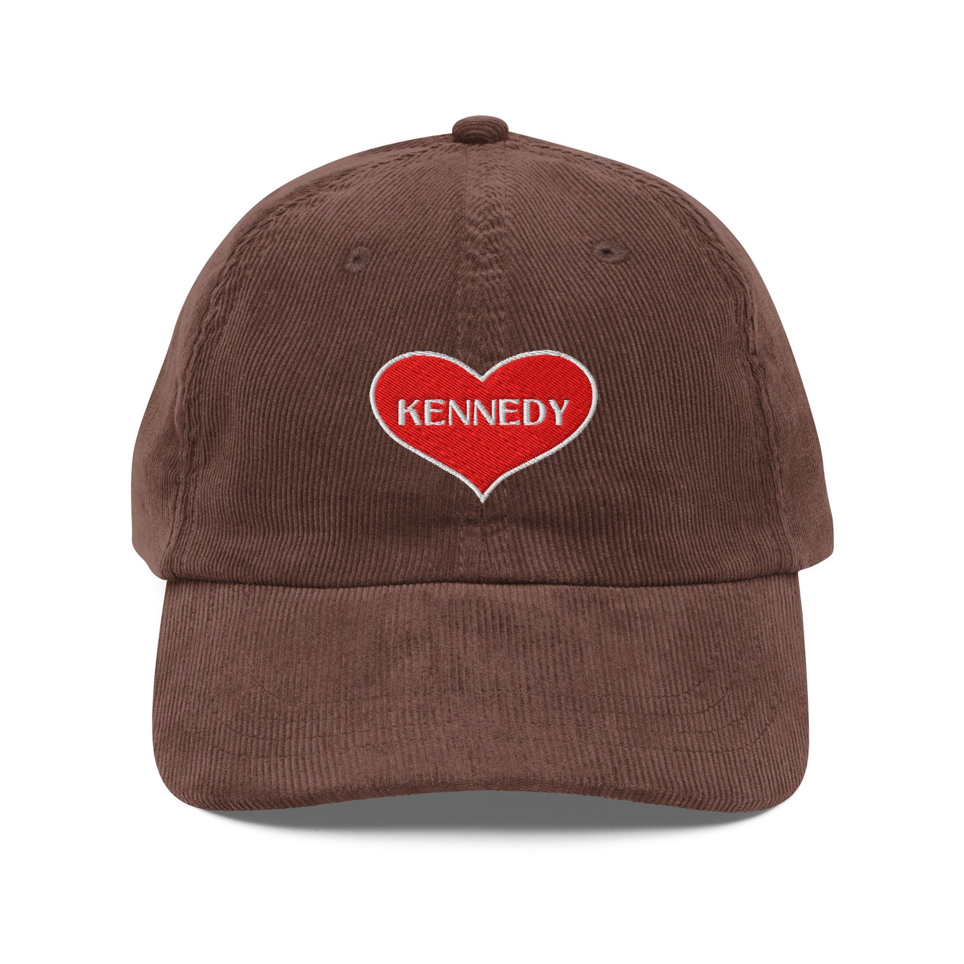 Kennedy Heart Corduroy Cap II - Team Kennedy Official Merchandise