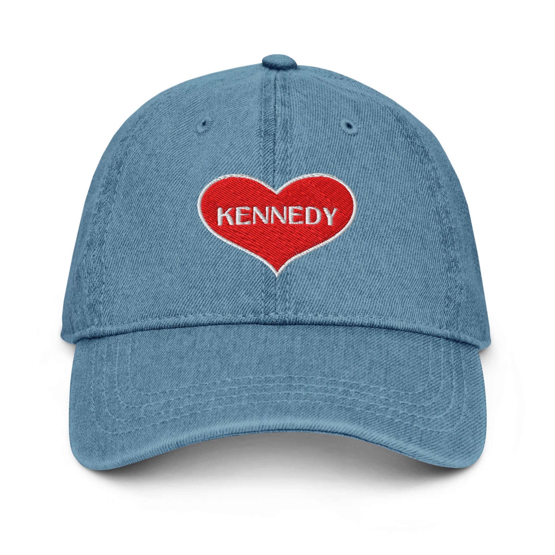 Kennedy Heart Denim Hat - Team Kennedy Official Merchandise