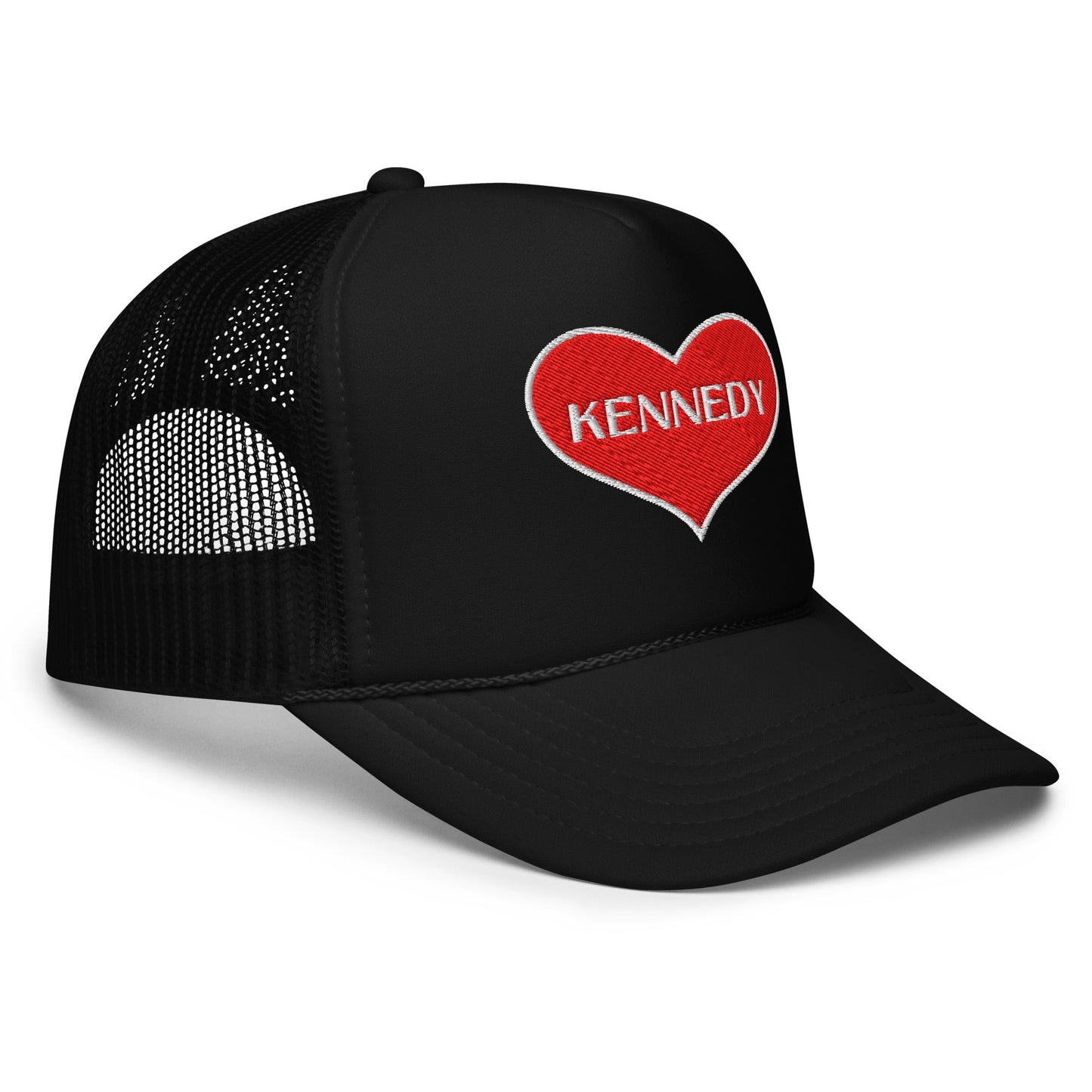 Kennedy Heart Foam Trucker Hat - Team Kennedy Official Merchandise